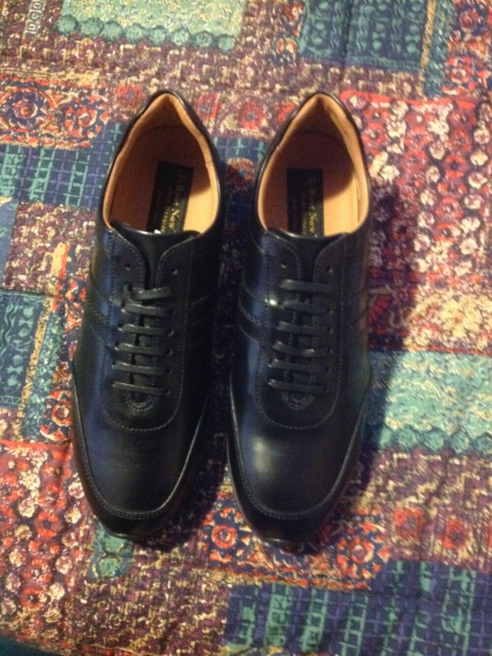 To Boot New York Men's Arvid Black Leather Sneakers - 11M - Made in Italy - NIB